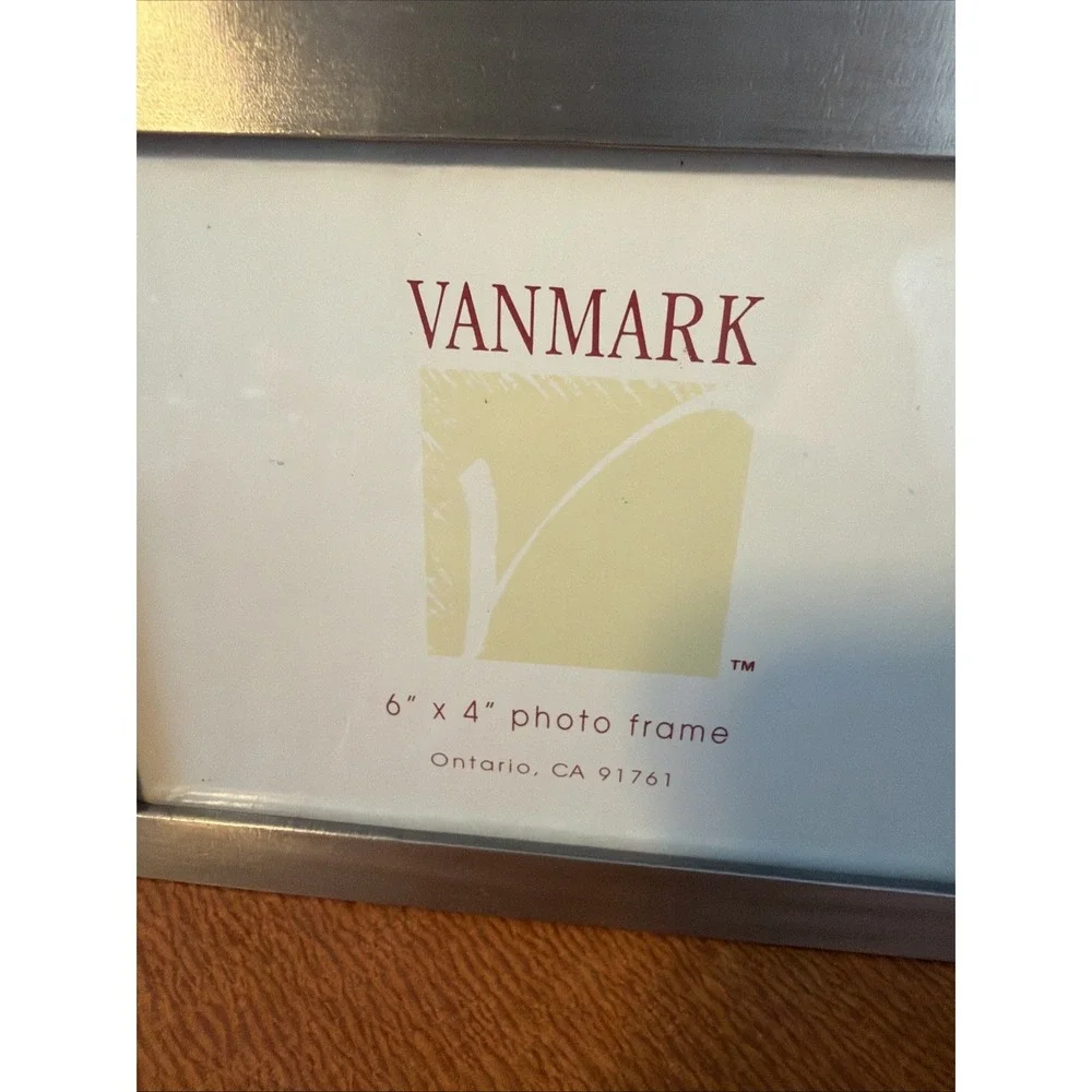 Vtg Vanmark Police Officer Photo Frame Holds 6